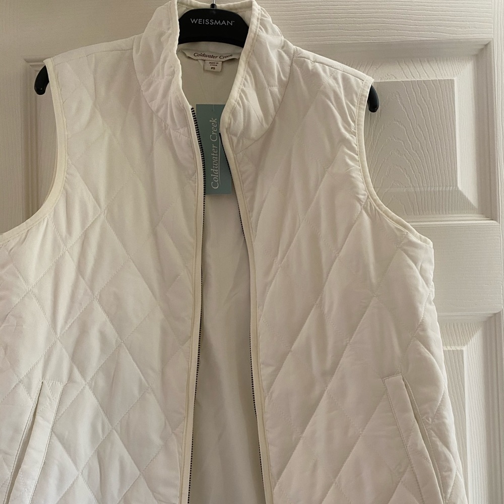 Ivory vest